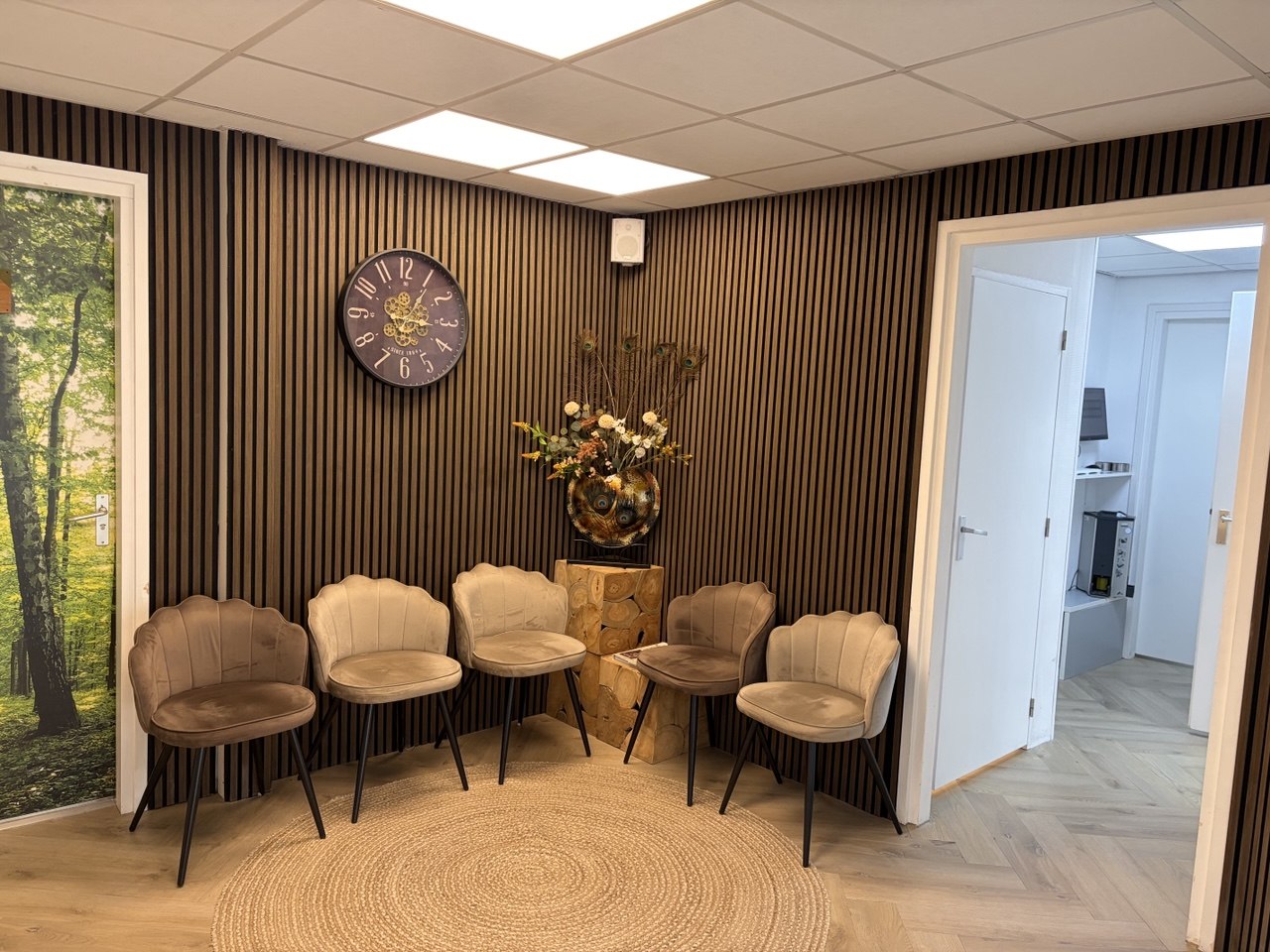 De wachtruimte van Tandartspraktijk Hereweg